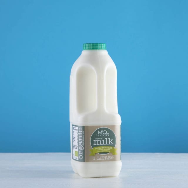 Semi Skimmed Organic Milk - 1 Litre | McQueens Dairies