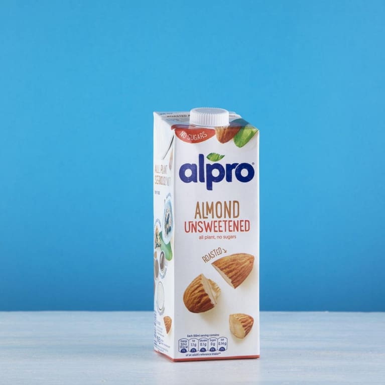 Alpro Unsweetened Almond Drink Litre Milk | | Dairies 1 - Alternative McQueens