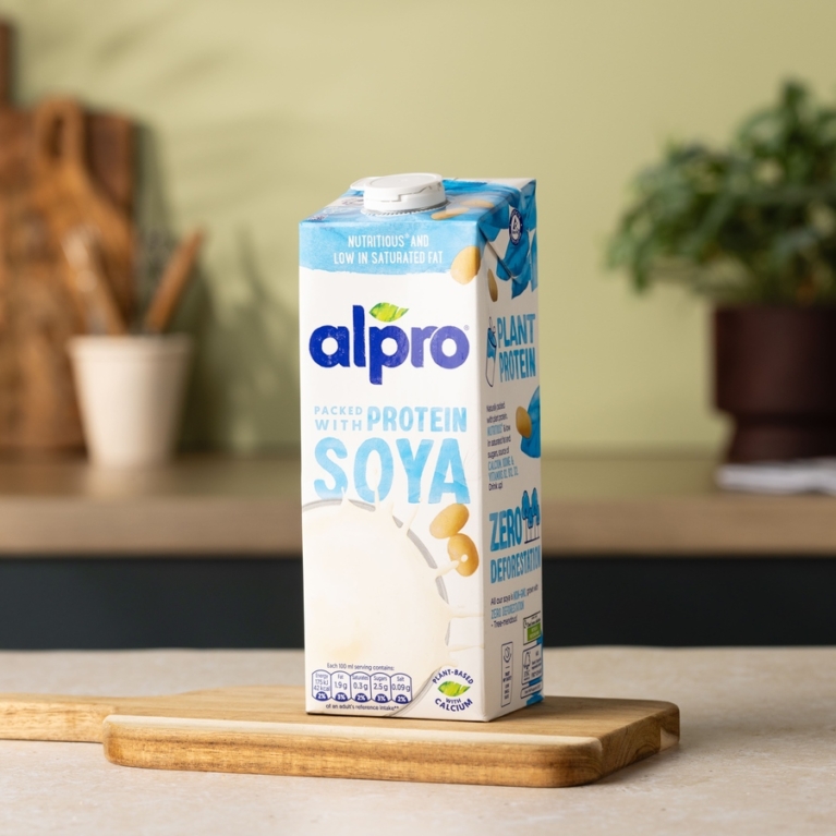 McQueens Dairies – Alpro Protein Soya Drink – 1 Litre Carton – mcqueensdairies.co.uk